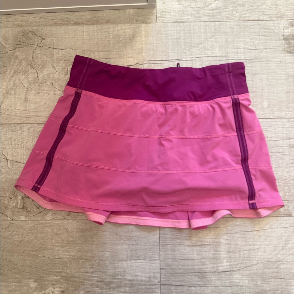 Lululemon Athletica Pink Mini Athletic Skirt size 4